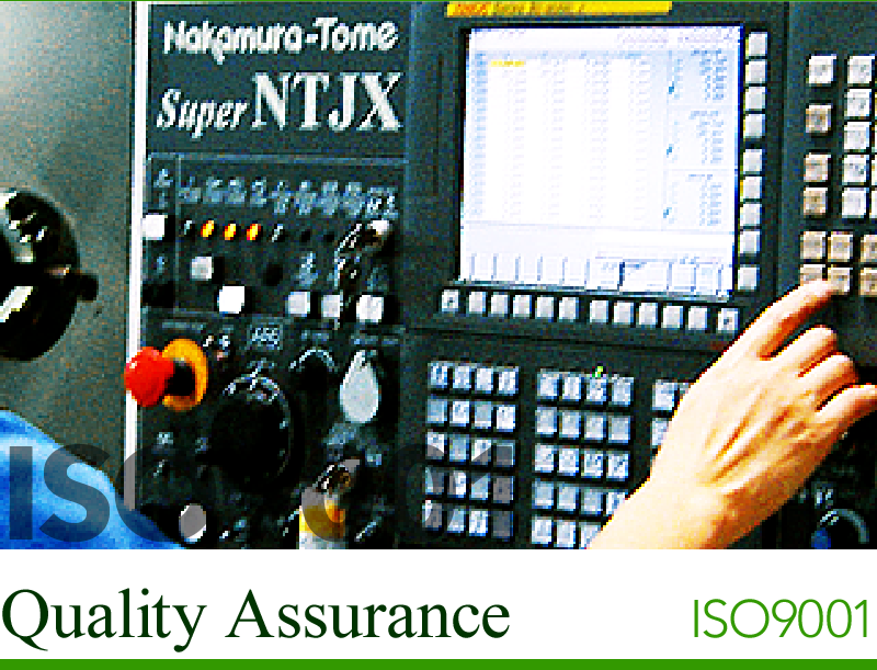 Quality Assurance ISO9001 Accredited