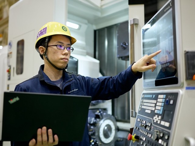 自社設計による最適なローダー構成の図