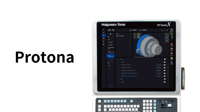 Protona conversational NC programming software