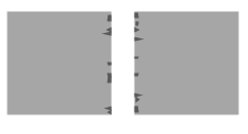 コバ欠けのイメージ図