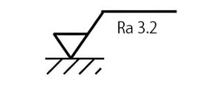 新JIS面粗さ表記例